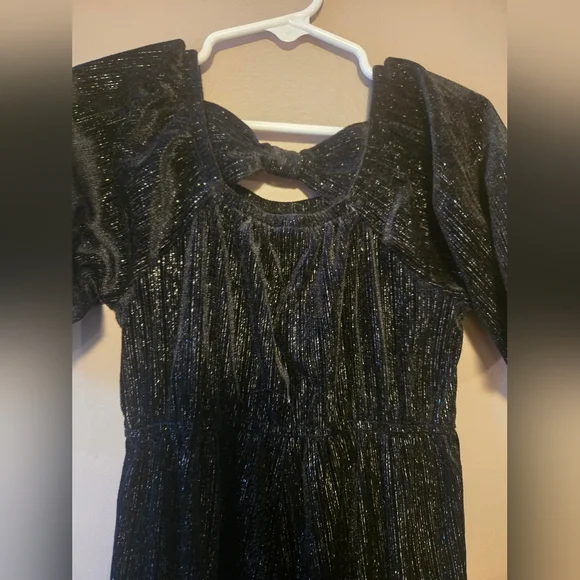 Old Navy Shimmering Black Kids Jumpsuit - Picture 4 of 5